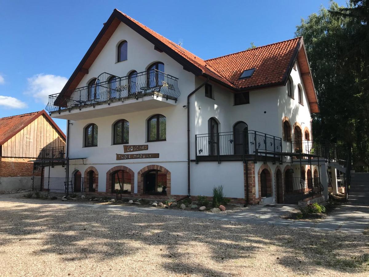 Gosciniec Twoje Mazury Nad Jeziorem Sniardwy Tuz Obok Plazy 新古提 外观 照片