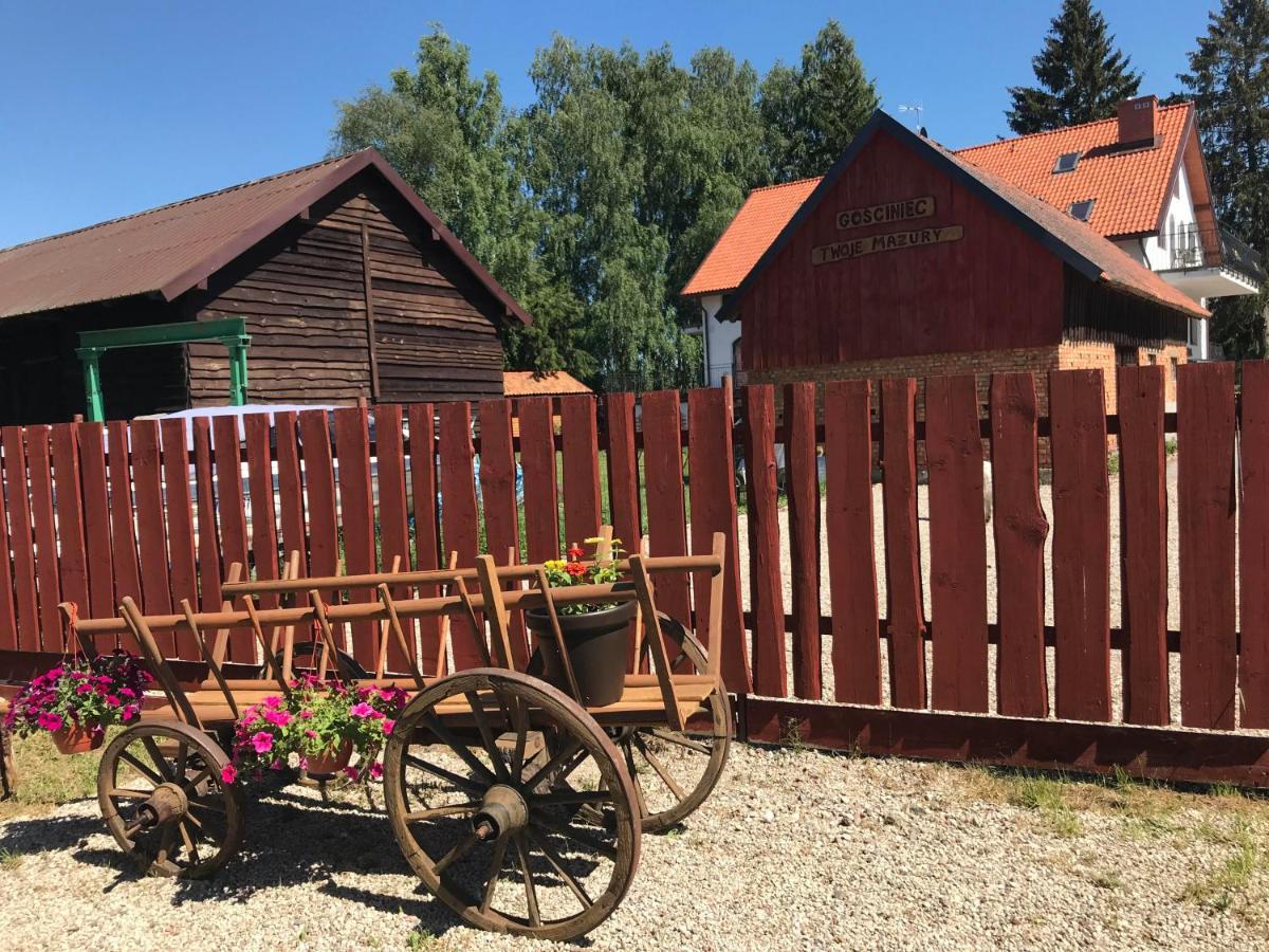 Gosciniec Twoje Mazury Nad Jeziorem Sniardwy Tuz Obok Plazy 新古提 外观 照片